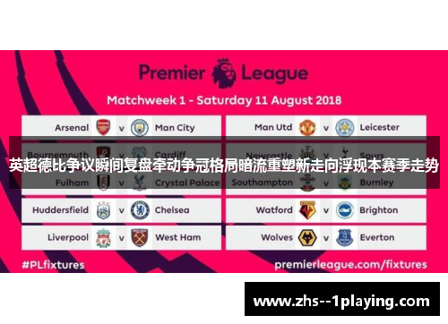 英超德比争议瞬间复盘牵动争冠格局暗流重塑新走向浮现本赛季走势 英超德比争议瞬间复盘牵动争冠格局暗流重塑新走向浮现本赛季走势